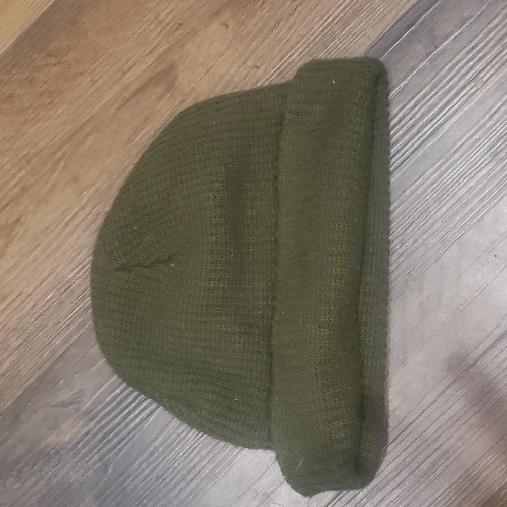 Olive Green Beenie